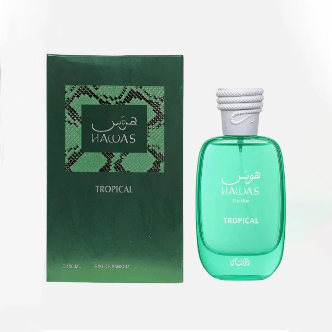 Perfume Alcohol Fragrance - Hawas Tropical, męski perfumy marki Rasasi,