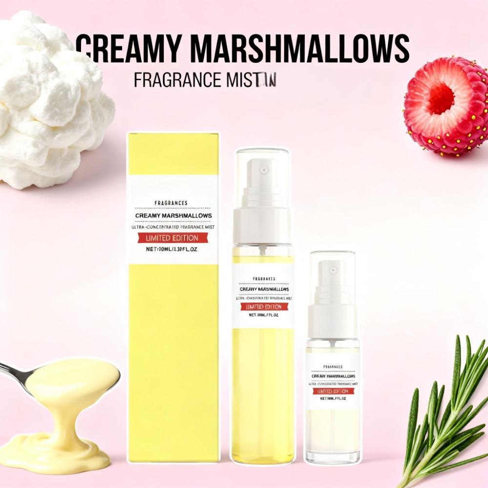 Perfume Fragrance Concentration - Kremowy perfumowany spray Marshmallow, słodki, ciepły
