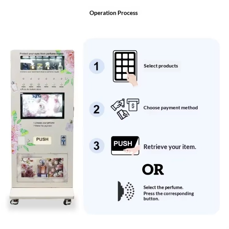 Automat do sprzedaży perfum w  – Perfume Fragrance Sale recenzja i cena