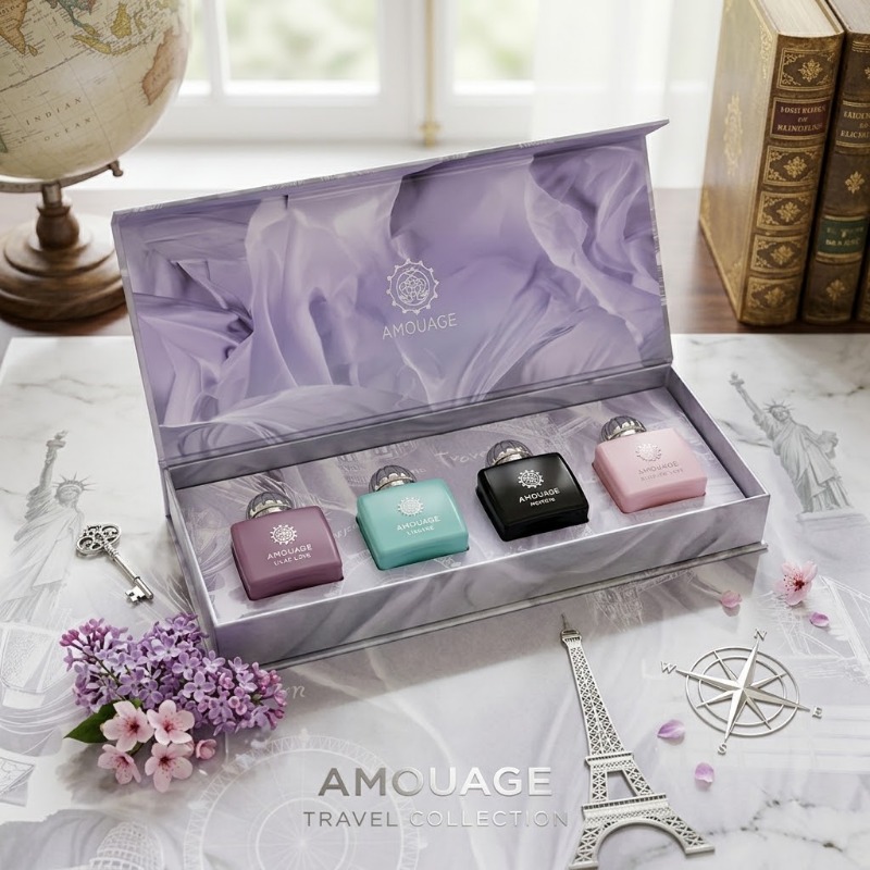 AMOUAGE 30ML X4 Zestaw Perfum  – The Collection Perfume Fragrance recenzja i cena
