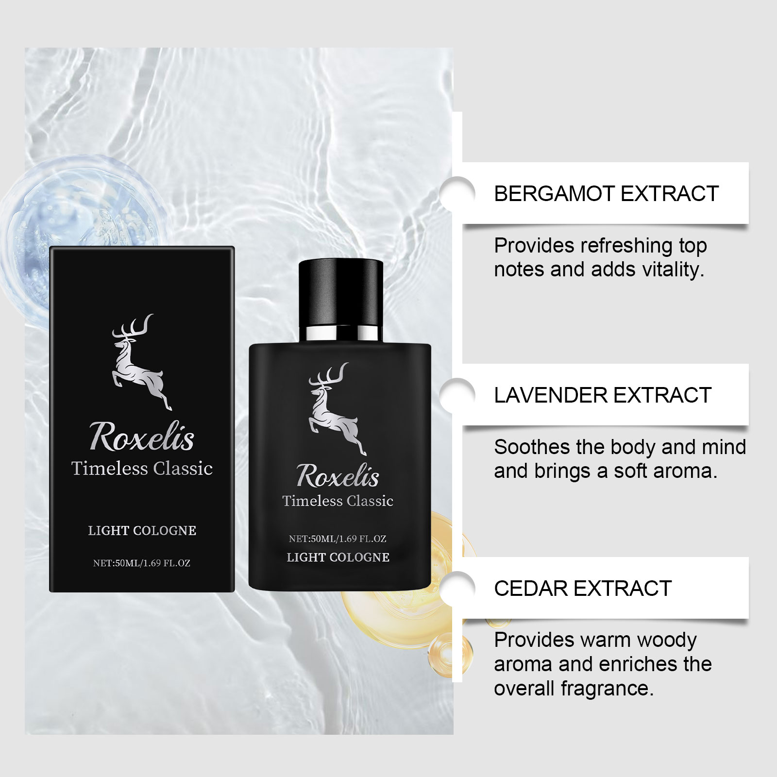 Charm Classic Cologne dla mężc – Perfume Alcohol Fragrance recenzja i cena